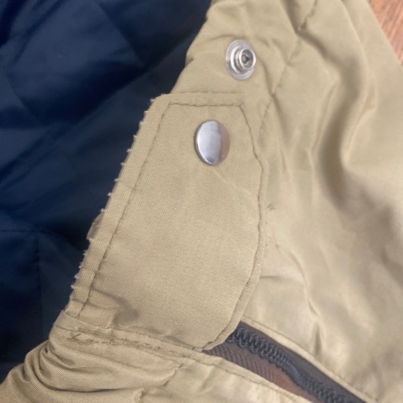 L.L. Bean Mens XL 42”x29” Snow Pants Full Side Zip Quilted Lining  Khaki VTG 70s - Picture 8 of 16